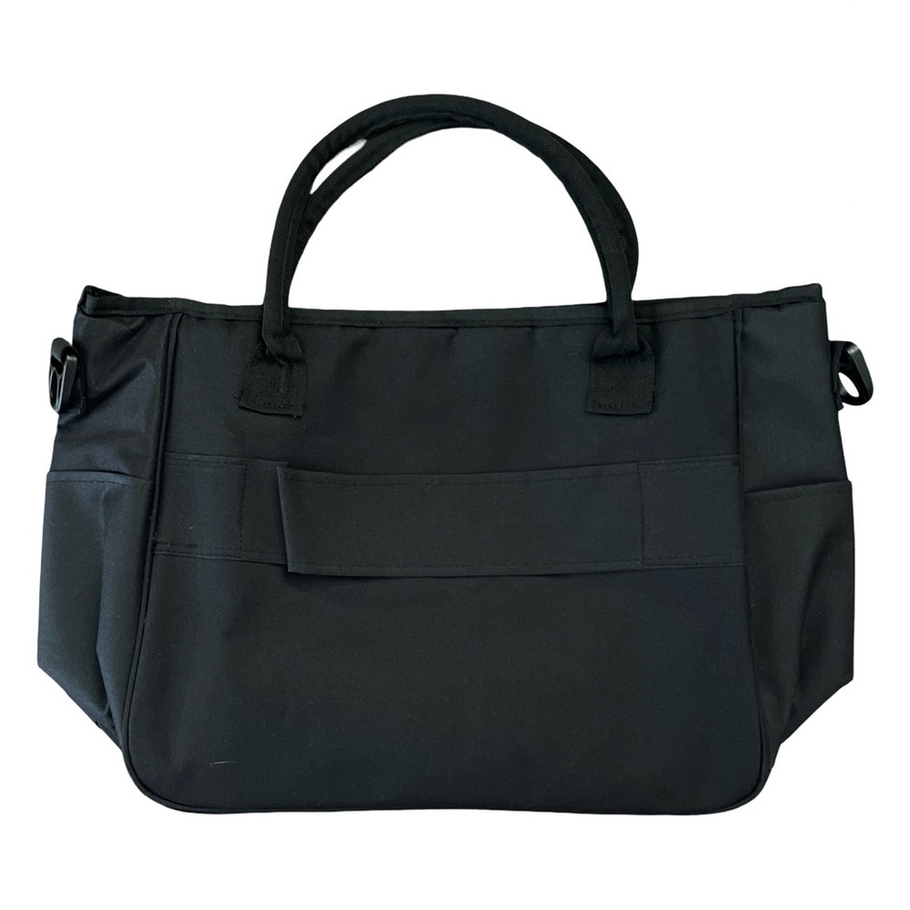 Black Zippered Tote Shoulder Crossbody Travel Bag Chukchansi Casino - Picture 2 of 7